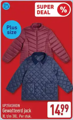 ALDI Up2fashion Gewatteerd jack aanbieding