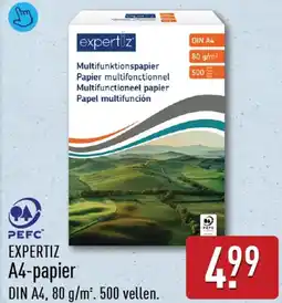 ALDI Expertiz A4-papier aanbieding