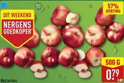 ALDI Nectarines aanbieding