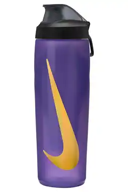Wehkamp Nike bidon 700 ml Refuel Locking Lid paars/zwart/geel aanbieding