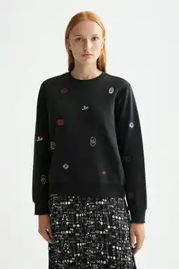 Wehkamp Scotch & Soda sweater zwart aanbieding