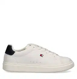 Wehkamp Tommy Hilfiger Cooper sneakers wit/donkerblauw aanbieding