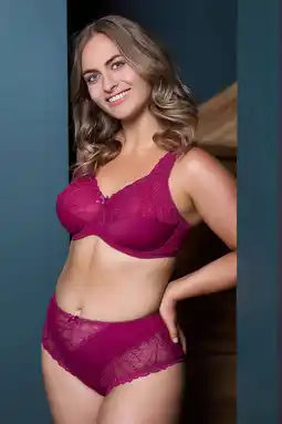 Wehkamp Plaisir maxislip Beate fuchsia aanbieding