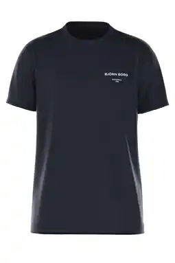 Wehkamp Björn Borg T-shirt BORG ESSENTIAL blauw aanbieding