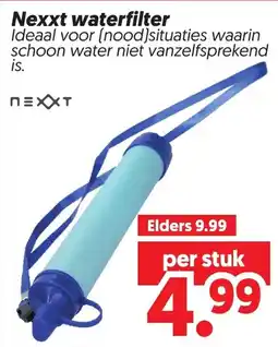 Dekamarkt Nexxt waterfilter aanbieding
