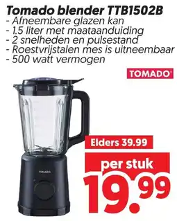 Dekamarkt Tomado blender aanbieding