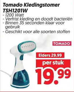 Dekamarkt Tomado Kledingstomer aanbieding