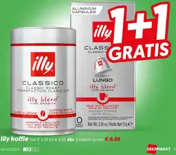 Dekamarkt illy koffie aanbieding