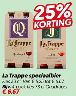 Dekamarkt La Trappe speciaalbier aanbieding