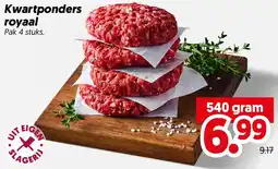 Dekamarkt Kwartponders royaal aanbieding