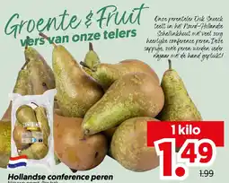 Dekamarkt Hollandse conference peren aanbieding