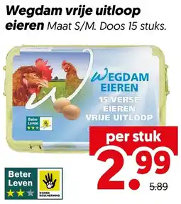 Dekamarkt Wegdam vrije uitloop eieren aanbieding