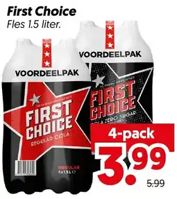 Dekamarkt First Choice Regular Cola aanbieding