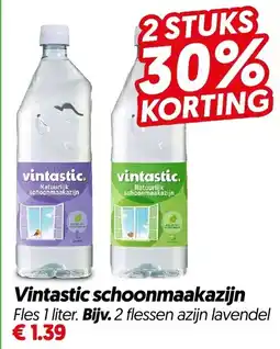 Dekamarkt Vintastic schoonmaakazijn aanbieding