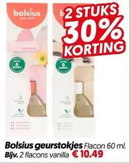 Dekamarkt Bolsius geurstokjes aanbieding