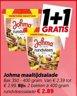 Dekamarkt Johma maaltijdsalade aanbieding