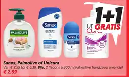 Dekamarkt Sanex, Palmolive of Unicura aanbieding