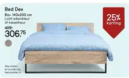 Leen Bakker Bed Dex aanbieding