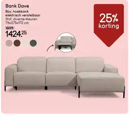 Leen Bakker Bank Dave aanbieding
