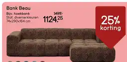Leen Bakker Bank beau aanbieding