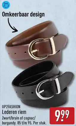 ALDI Up2fashion Lederen riem aanbieding