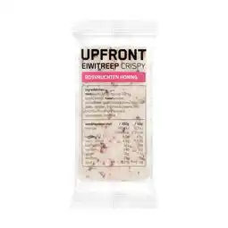 Albert Heijn Upfront Eiwitreep crispy bosvruchten honing aanbieding