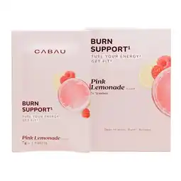 Albert Heijn Cabau Burn support pink lemonade aanbieding