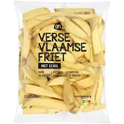 Albert Heijn AH Verse Vlaamse friet met schil aanbieding