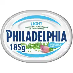 Albert Heijn Philadelphia Light knoflook & fijne kruiden aanbieding