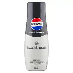 Albert Heijn Sodastream Pepsi zero sodamix siroop aanbieding