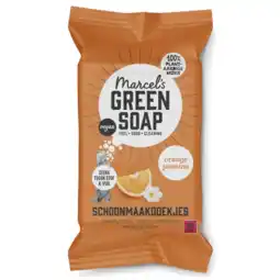 Albert Heijn Marcel's Green Soap Hygienische doekjes orange & jasmin aanbieding
