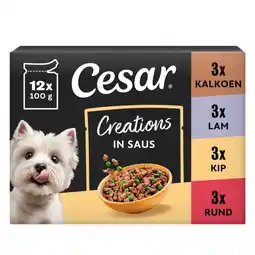 Albert Heijn Cesar Creations in saus aanbieding