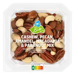 Albert Heijn AH Biologisch Cashew pecan amandel macadamia paran mix aanbieding