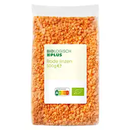PLUS Biologisch PLUS Linzen rood biologisch aanbieding