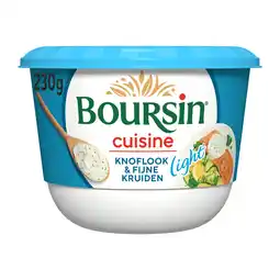 PLUS Boursin Cuisine Knoflook en Kruiden Light aanbieding