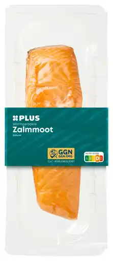 PLUS PLUS Warm gerookte Noorse zalmmoot aanbieding