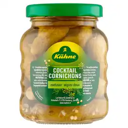PLUS Kuhne Cocktail Cornichons aanbieding