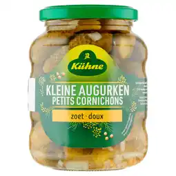 PLUS Kuhne Kleine augurken zoet aanbieding