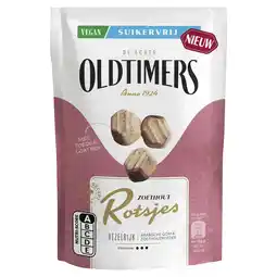 PLUS Oldtimers Zoethout Rotsjes Suikervrij aanbieding