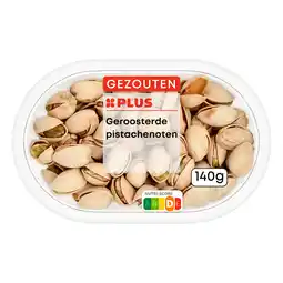 PLUS PLUS Geroosterde Pistache Noten (gez) aanbieding