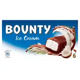 PLUS Bounty Melk Chocolade Kokos Ijsjes aanbieding