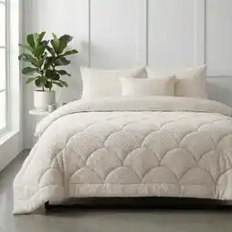 Action Lazy all-in-one dekbed Teddy fur - beige aanbieding