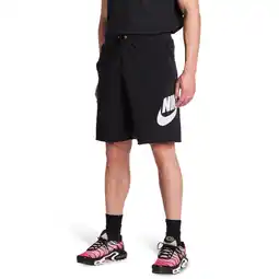 Foot Locker Nike Club Alumni Korte Broeken Heren - Zwart - Maat XS - Katoen French Terry aanbieding