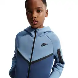 Foot Locker Nike Tech Hoodies Kinder - Blauw - Maat 128 - 137 CM aanbieding
