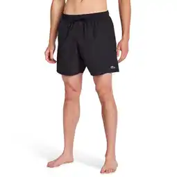 Foot Locker Lacoste Diamond Weave Korte Broeken Heren - Zwart - Maat S - Poly Woven aanbieding