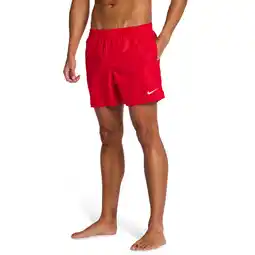 Foot Locker Nike 5 Inch Swim Shorts Badmode Heren - Rood - Maat XS - Poly Mesh aanbieding