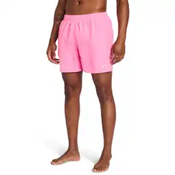 Foot Locker Nike 5 Inch Swim Shorts Korte Broeken Heren - Roze - Maat XS - Poly Mesh aanbieding