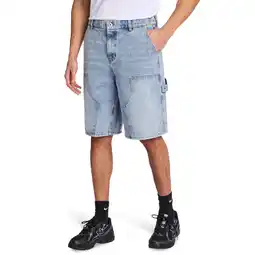 Foot Locker LCKR Salaman Carpenter Jeans Korte Broeken Heren - Blauw - Maat L - Katoen Denim aanbieding