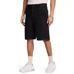 Foot Locker LCKR Salaman Carpenter Jeans Korte Broeken Heren - Zwart - Maat XS - Katoen Denim aanbieding