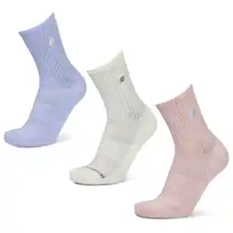 Foot Locker New Balance Midcalf 3 Pack Sokken Unisex - Roze - Maat 39-42 - Katoen aanbieding